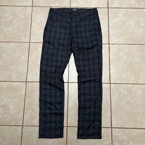 Ezekiel Plaid Pants - Size 32 - Grey / Black